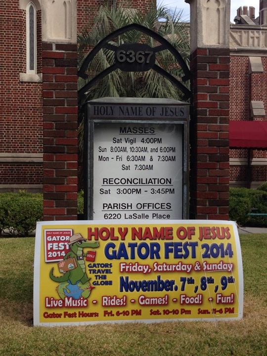HolyNameOfJesusGatorFest HolyNameOfJesusGatorFest