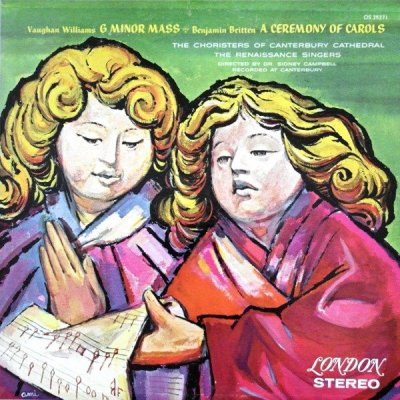 Britten-VaughanWilliams-CeremonyOfCarols-MassInGMinor